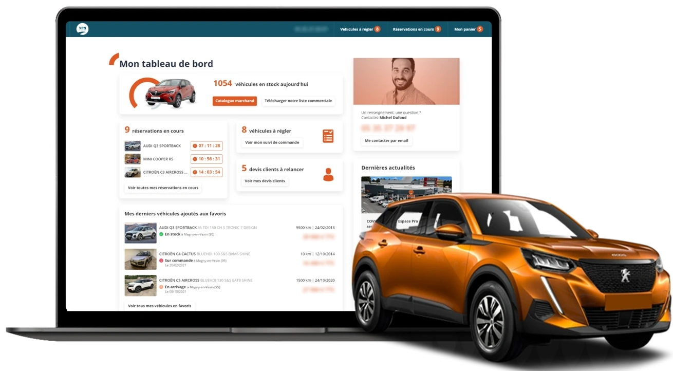 Site VPN Autos Pro avec voiture